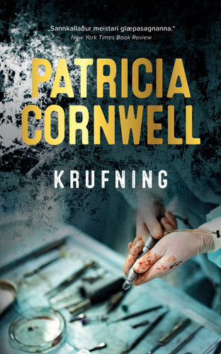 Krufning <br><small><i> Patricia Cornwell</i></small></p>