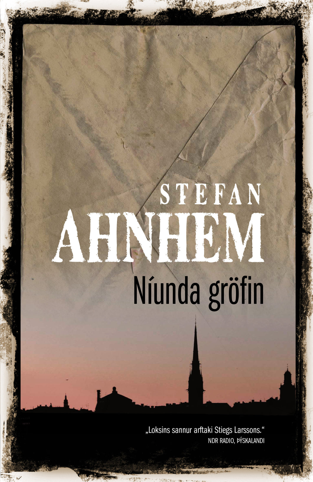 Níunda gröfin<br><small><i>Stefan Ahnhem</i></small></p>