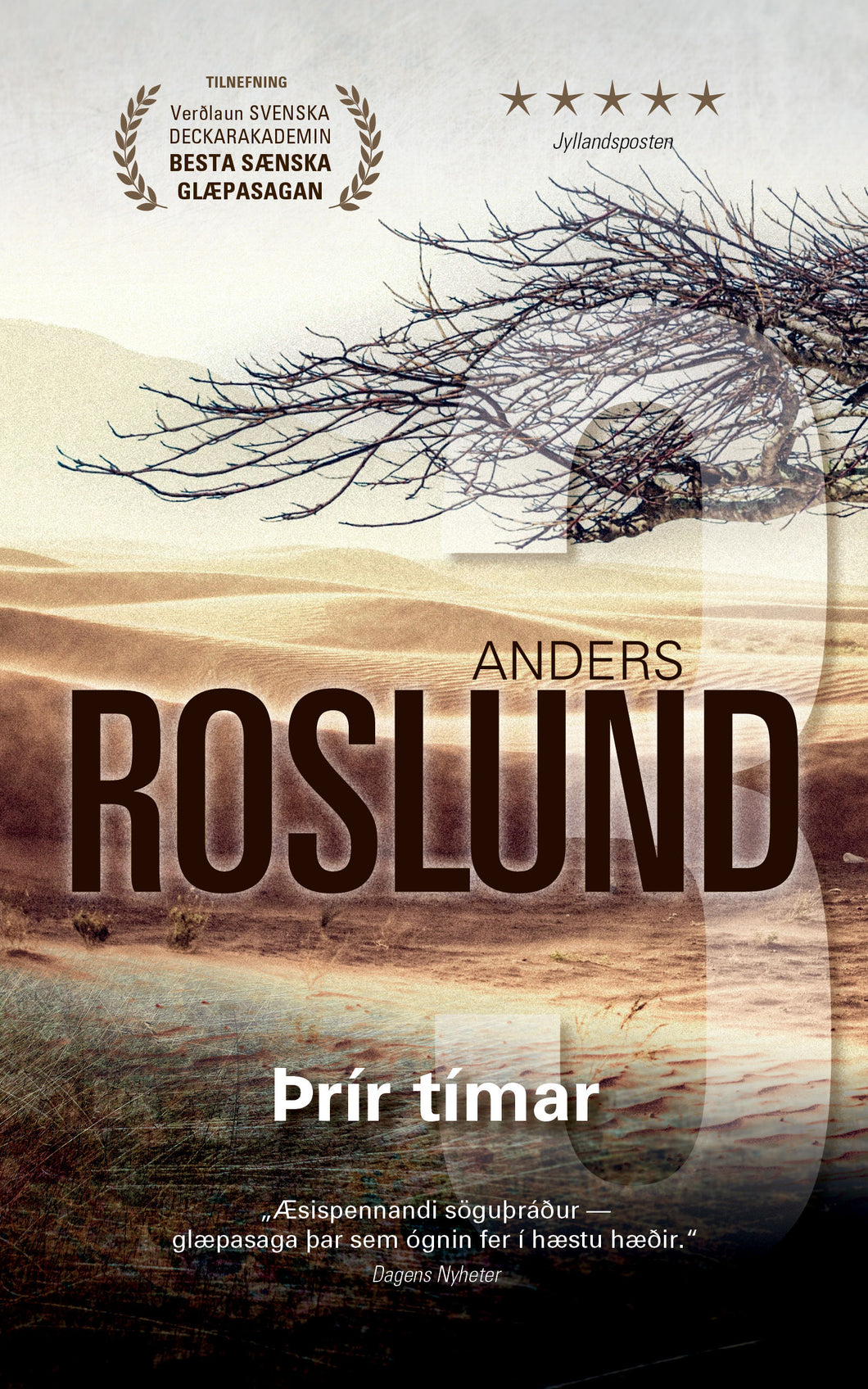 Þrír tímar <br><small><i>Anders Roslund</i></small></p>